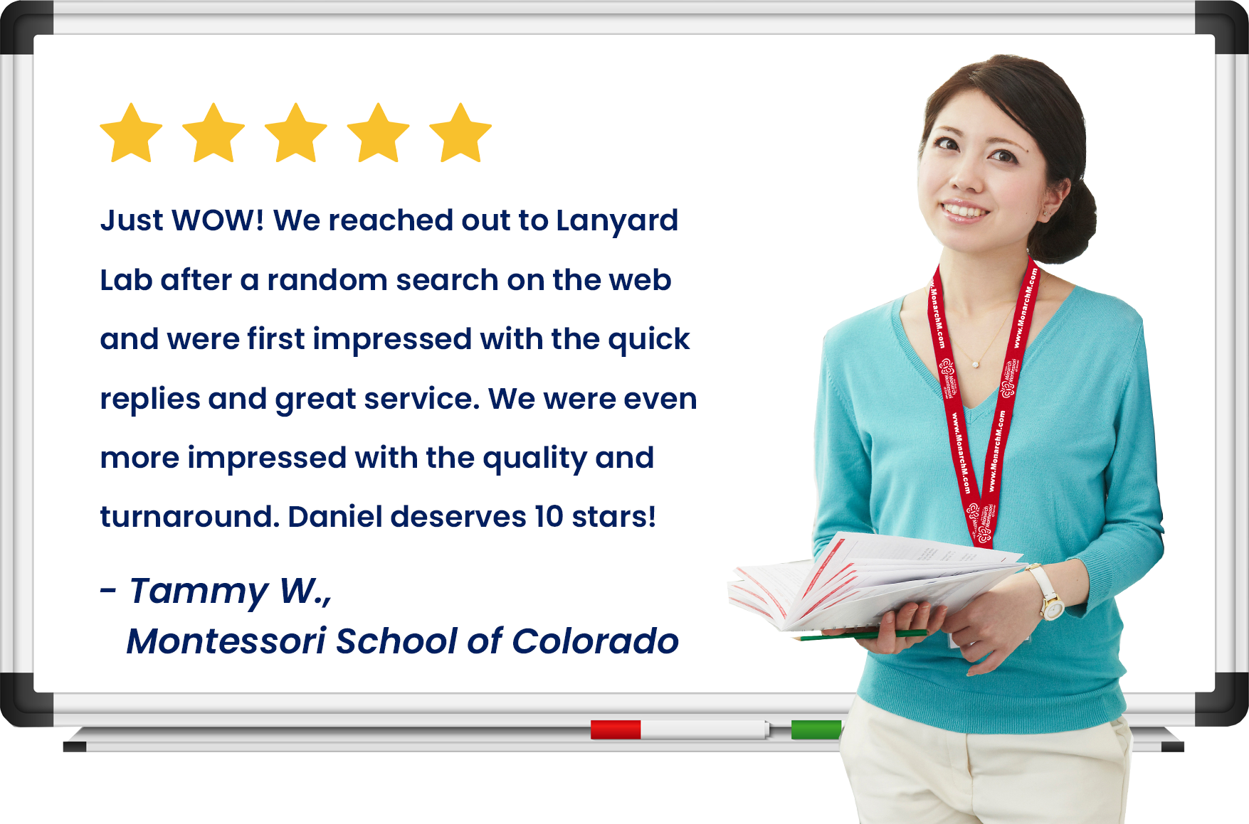 Customer reviews and testimonials
