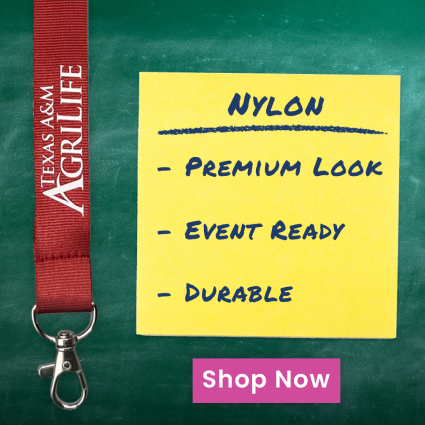 Nylon Lanyard with Button