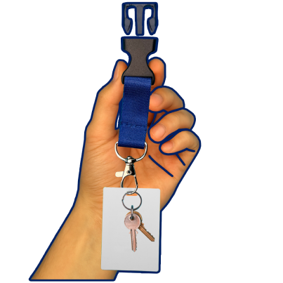 Plastic Buckle and Lobster Claw attachments